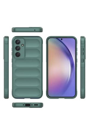 uryport Samsung Galaxy A26 Kılıf Optimum Silikon - Koyu Yeşil