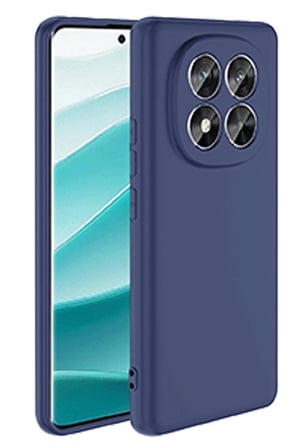 uryport Xiaomi Redmi Note 14 Pro 5G Kılıf First Silikon - Lacivert