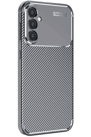 Uryport Samsung Galaxy A16 5G Kılıf Auto Focus Karbon Kapak - Gri