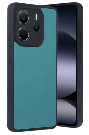 uryport Xiaomi Redmi Note 14 4G Kılıf Aras Deri Kapak - Açık Yeşil