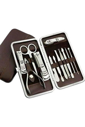 12 Parça Manikür Pedikür Seti