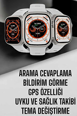 Akıllı Saat Nabız Ölçebilen Yeni Nesil GPS ve Adımsayar Özelliği