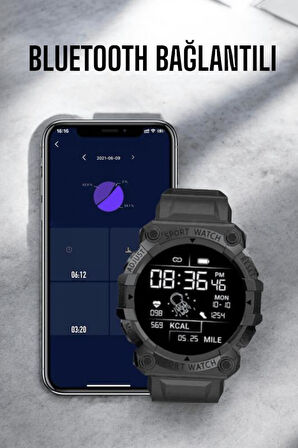 Bluetooth 5.0 Destekli Çok Fonksiyonlu Yeni Nesil Akıllı Saat