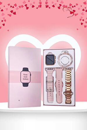 Sevgiliye Özel Yeni Nesil Akıllı Saat Çiftlere Özel Kampanya Çift Saatleri