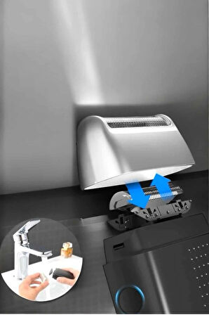 Tıraş Makinesi Islak Ve Kuru Kullanıma Uygun Kablosuz Taşınabilir