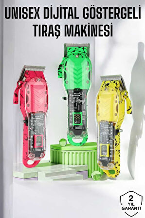 Unısex Çok Yönlü Tıraş ve Kişisel Bakım Cihazı