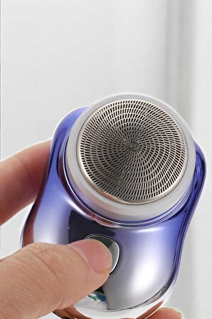 Tıraş Makinesi Mini Sıfır Sakal Yanak Tıraş Makinesi USB Şarjlı