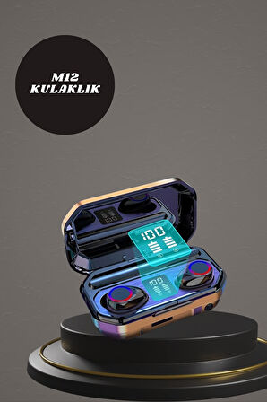 Yeni Nesil Akıllı Saat ve Bluetooth Kulaklık Kampanyası Dijital Göstergeli Powerbankli