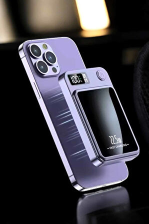 Pratik ve Taşınabilir 10.000 mAh Wireless Powerbank Hızlı Şarj Avantajı