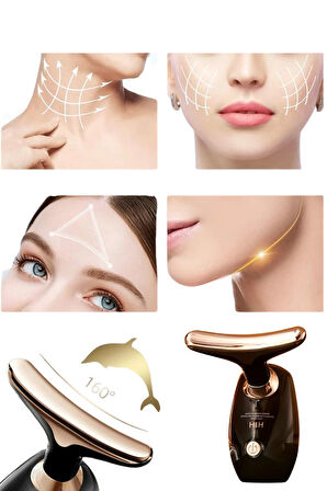 Yüz Masaj Aleti Boyun ve Yüz EMS Güzellik Cihazı Cilt Sıkılaştırma Cilt Gençleştirme Cihazı