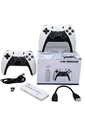 yeni nesil 3D 4K 2000 Oyunlu Game Stick Oyun Konsolu Çift Konsol