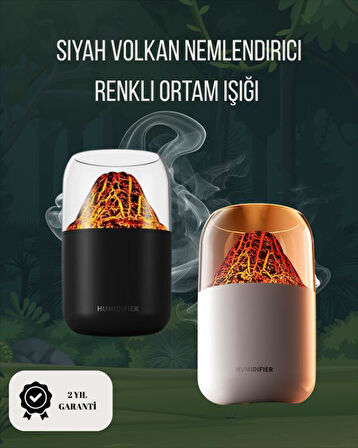 Alev Efektli Ultrasonik Difüzör