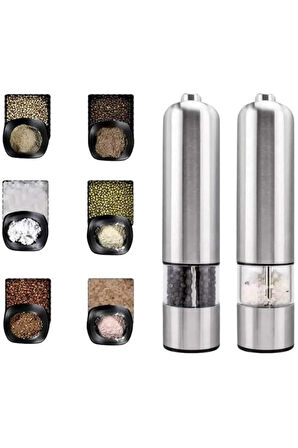 Tuz Baharat Öğütücü Otomatik Baharat Değirmeni Uzun Ömürlü Pratik