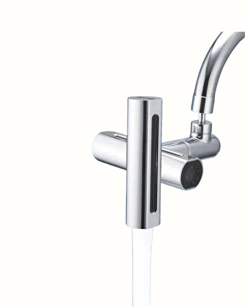 Çok Fonksiyonlu Musluk Başlığı | 4 Su Modu | Geniş Uyumlu Adaptör Seti | Mutfak ve Banyo Uyumlu