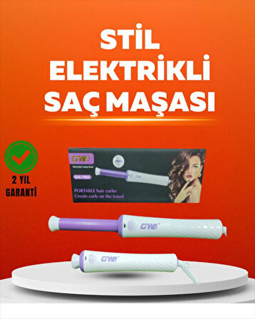 Hızlı Isınan, Kompakt ve Güvenli – Tüm Saç Tiplerine Uygun Kıvırma Cihazı