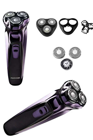 Günlük Kullanıma Uygun Profesyonel Tıraş Makinesi Döner Başlıklı