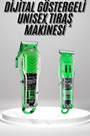 Islak ve Kuru Kullanıma Uygun Şarjlı Tıraş Makinesi Kısaltma Makinesi