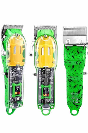 Islak ve Kuru Kullanıma Uygun Şarjlı Tıraş Makinesi Kısaltma Makinesi