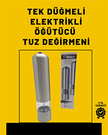 Elektrikli Baharat Öğütme Cihazı Ergonomik Şeffaf Gövde