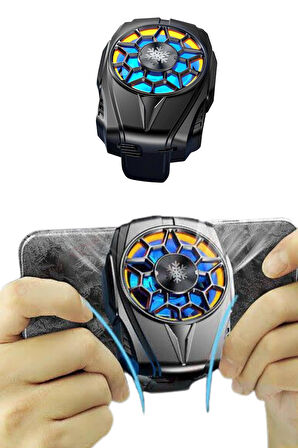 Telefon Soğutucu Fan Güçlü Motor Radyatör Cep Telefon Soğutma