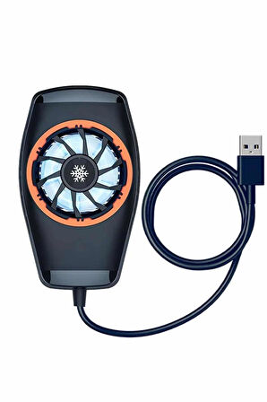 Telefonu Soğutma Fanı Radyatör Mobil Cihazlara Uyumlu Soğutucu