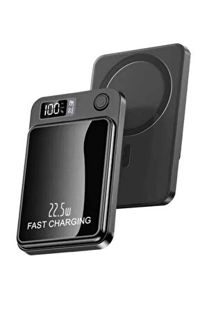 Magsafe Hızlı Şarj 10.000 Mah Wireless Şarj Powerbank Android ve İOS Uyumlu