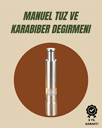 Sağlıklı ve Dayanıklı Gıda Sınıfı Paslanmaz Çelik Öğütücü