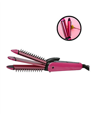 Isı Koruyucu ve Sabitleyici Özellikli Profesyonel Saç Maşası