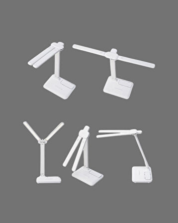 Göz Koruyucu LED Okuma Lambası | Titreşimsiz Işık, Kalemlik ve Stand Fonksiyonlu