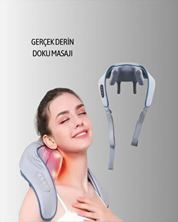 VNB-01 U Tipi Ergonomik Boyun Masaj Cihazı