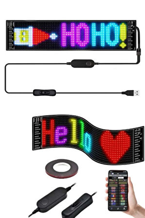 Matrix Led 16x192 Dijital Ekran Kumandalı LED Ekran Yazı