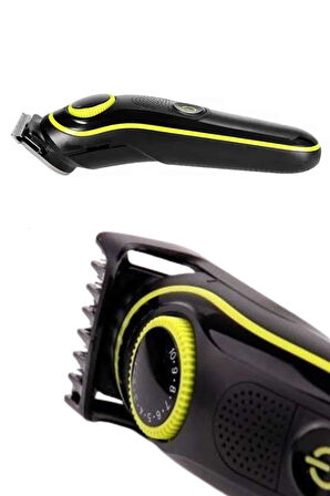 Saç Sakal Vücut Tıraş Makinesi 5in1 Kablosuz Burun Kulak Tıraş Makinesi