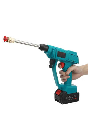 Şarjlı Ve Yüksek Basınçlı Oto Yıkama Makinesi Ve Sulama Tabancası Bahçe Yıkama Makinesi