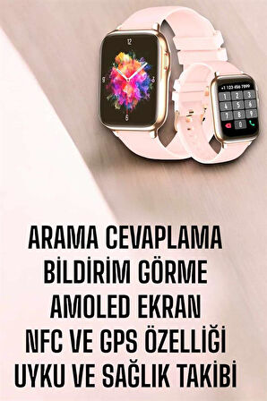 Akıllı Saat Kadınlara Uyku Ve Sağlık Takibi Yapabilen Bileklik Hediyeli