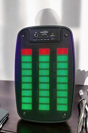 Bluetooth  Hoparlör Mikrofonlu Speaker Taşınabilir Şarjlı