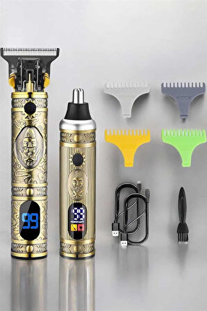 Profesyonel Saç Sakal ve Vücut Tıraşına Uygun Sıfır Sinek Kaydı Tıraş