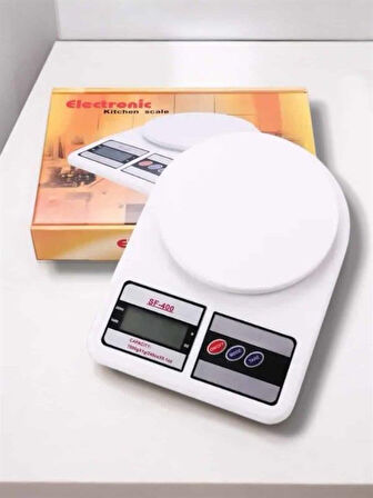 Hassas Terazi 10 kg Kapasiteli, Yüksek Hassasiyetli Dijital Mutfak Tartısı