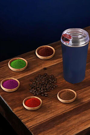 Kahve Ve Baharat Öğütücü Dayanıklı Paslanmaz Çelik Kolay Kullanım