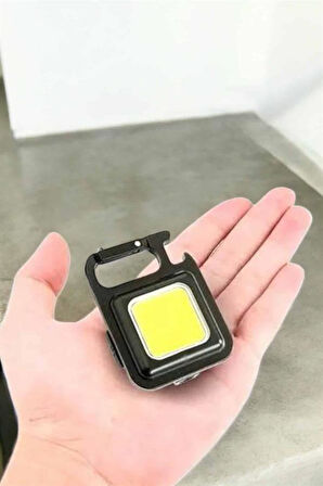 Anahtarlık Çok Amaçlı Mıknatıslı Taşınabilir Işık Led Şarjlı