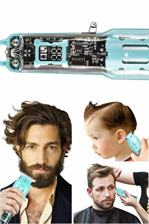 Değiştirilebilir Taraklı Yeni Nesil Paslanmaz Çelik Tıraş Makinesi