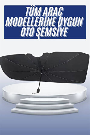 Oto Ön Cam Güneşliği Otomatik Katlanabilir Gölgelik Oto Cam Şemsiye