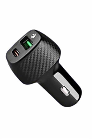 38W USB Type-C Girişli Oto Çakmaklık Araç İçi Hızlı Şarj Çakmaklık Şarj Aleti