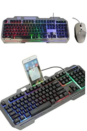 Gaming Oyuncu Klavyesi Led Aydınlatmalı Mekanik Hisli