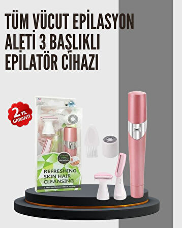 Evde Kolay Epilasyon İçin Taşınabilir Tüy Alma Cihazı