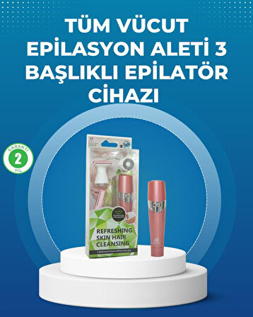 Pembe Epilasyon Cihazı – Acısız Tüy Temizliği