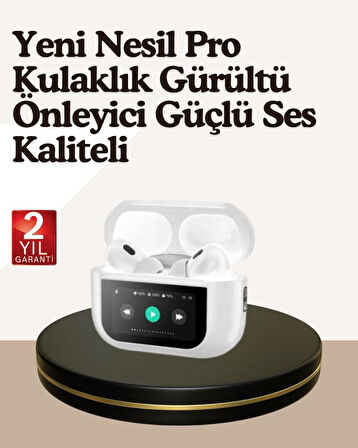Dokunmatik Kontrollü Gürültü Önleyici Bluetooth Kulaklık Şarj Göstergeli