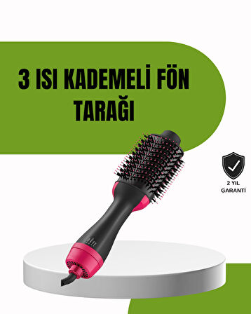 Hızlı Kurutma ve Hacim Veren Elektrikli Saç Fırçası
