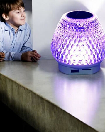 Dokunmatik Işıklı Kablosuz Bluetooth Hoparlör 5W