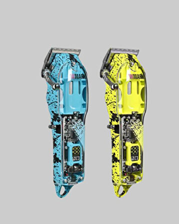 USB Şarjlı Şeffaf Gövdeli Saç Kesme Cihazı