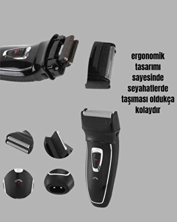 Erkekler İçin Folyo Başlıklı Tıraş Makinesi